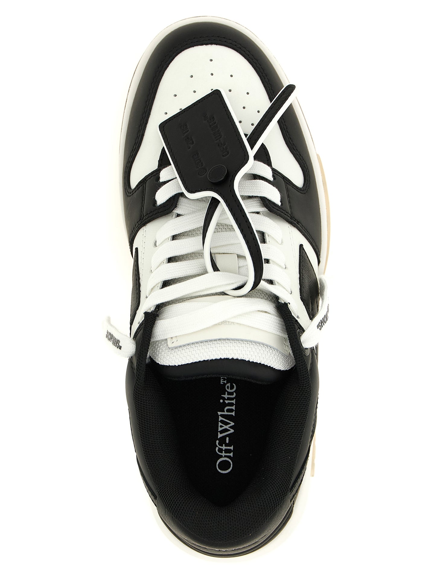 Off-White Bicolor White 'Out Of Office' Sneakers weiss