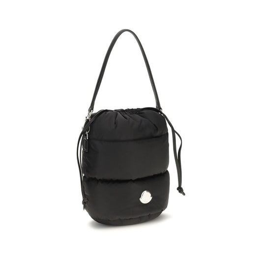 Moncler Black 'Bucket' Bag schwarz