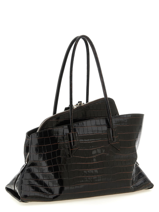 The Attico Brown 'La Passeggiata Medium' Shoulder Bag braun