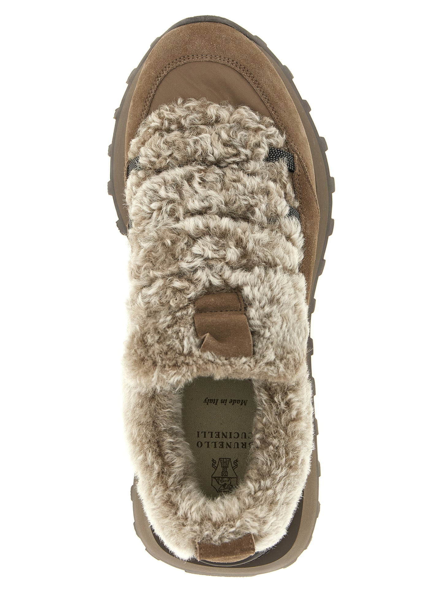 Brunello Cucinelli Brown 'Monile' Sneakers braun