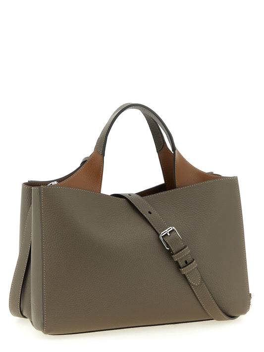 Tod's Gray 'T Timeless' Small Handbag grau