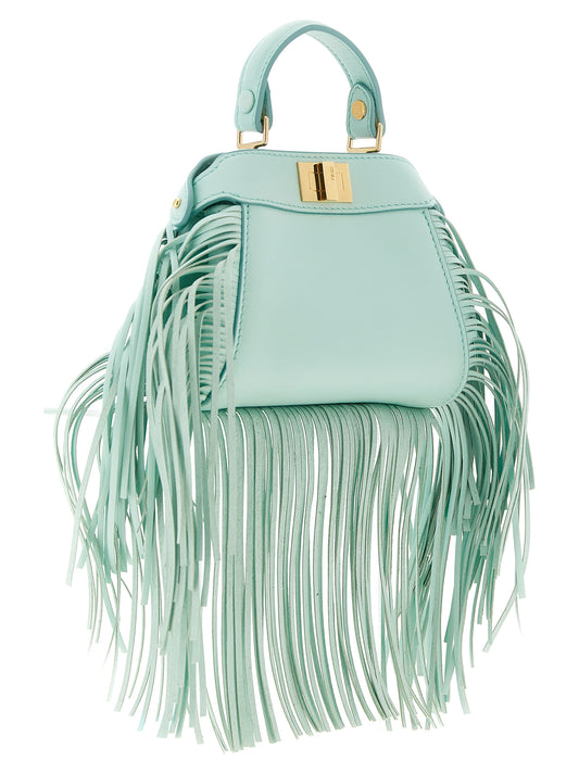 Fendi Bicolor 'Nano Peekaboo' Handbag multicolor