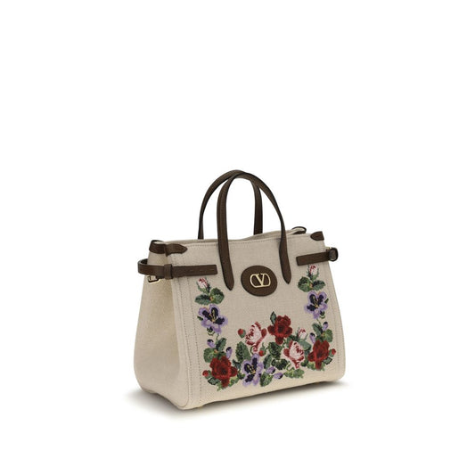 Valentino Garavani Beige 'Antibes' Mini Handbag
