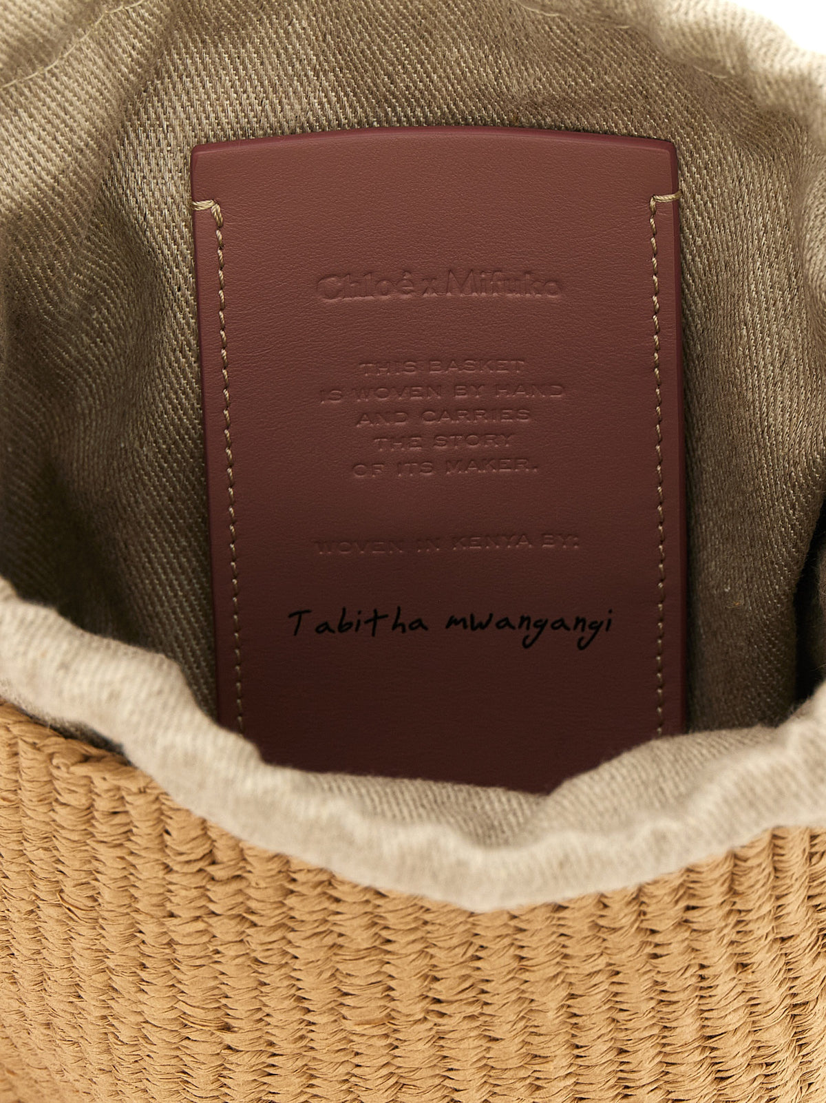 Chloé Beige 'Bucket' Small Handbag