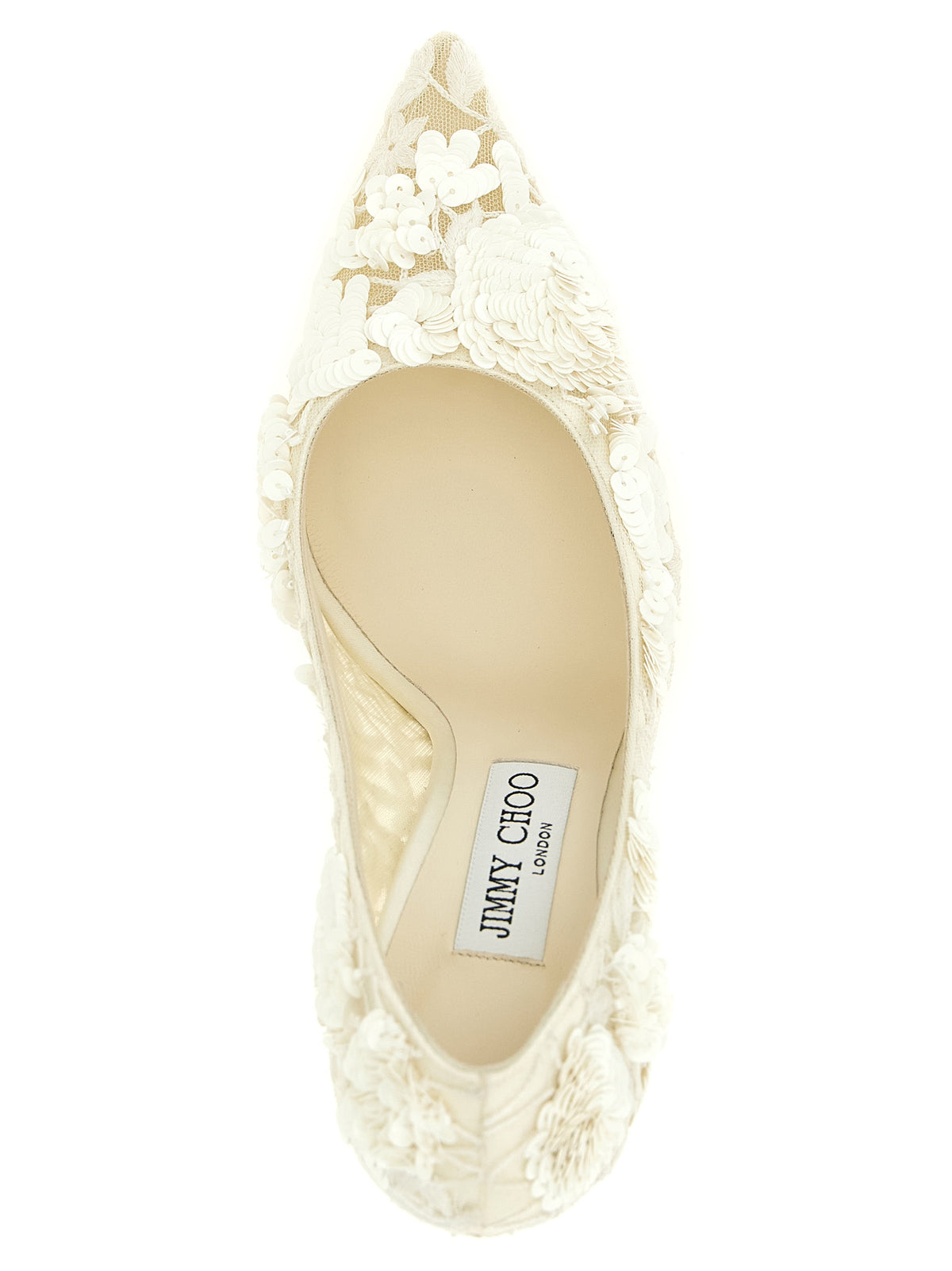 Jimmy Choo Beige 'Love' Pumps