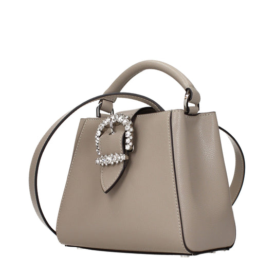 Jimmy Choo Gray Leather Handbag grau