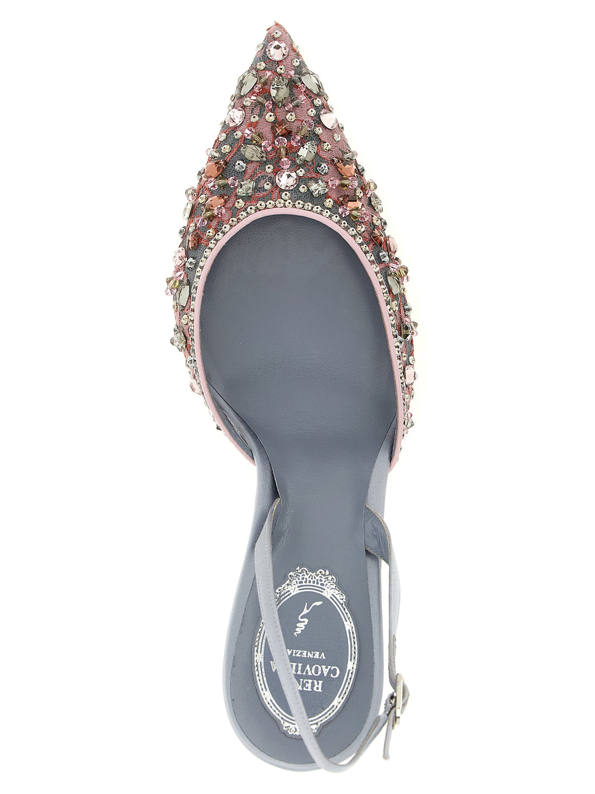 RENE CAOVILLA Multicolor 'Cinderella' Pumps