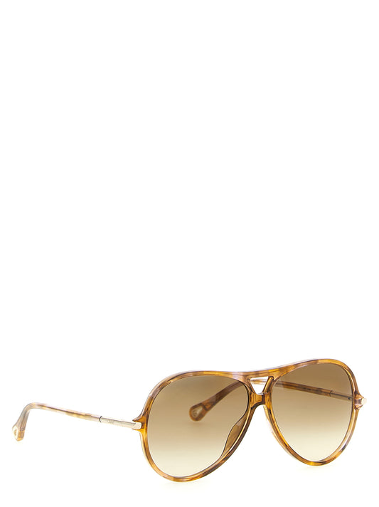 Chloé Bicolor Sunglasses multicolor