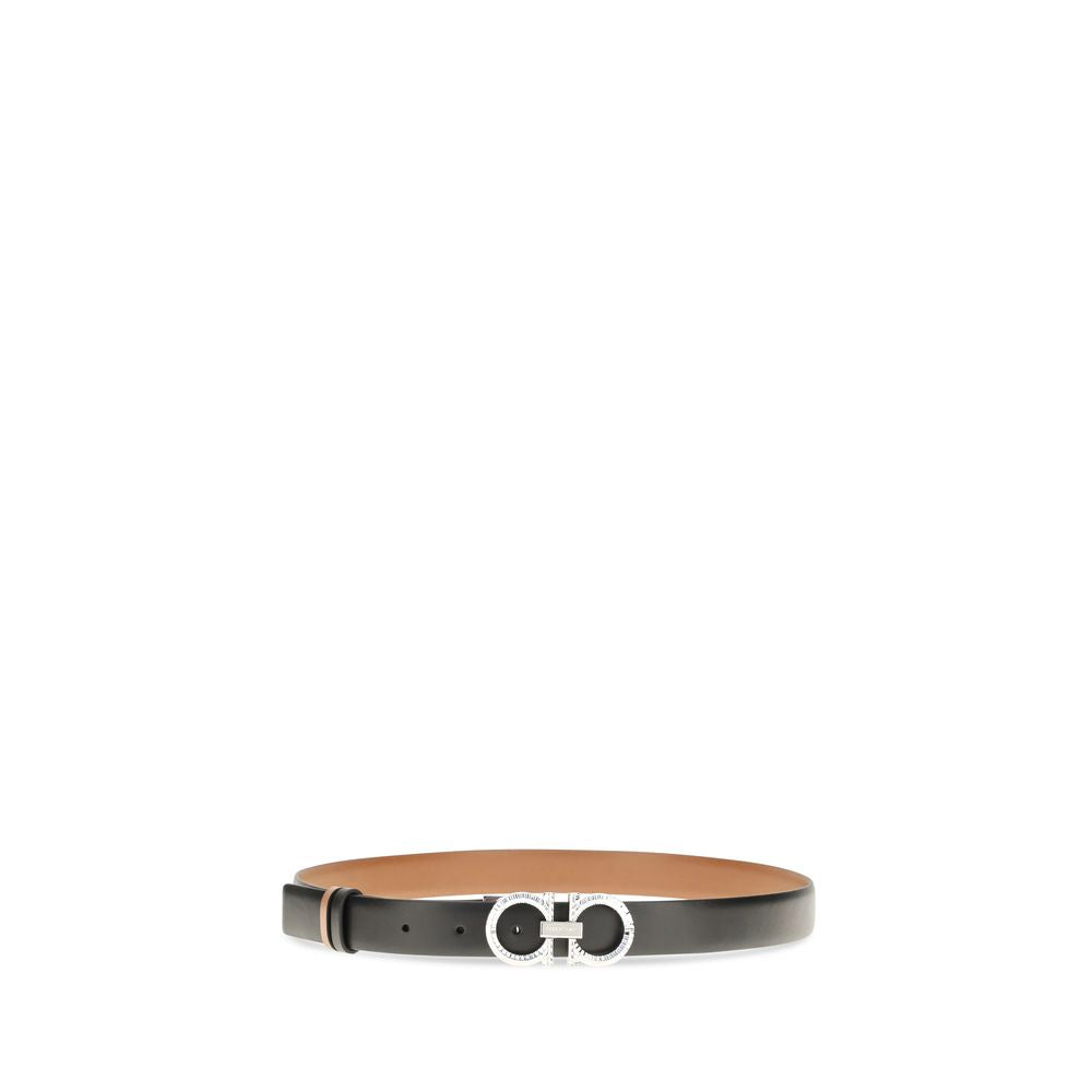 Ferragamo Multicolor Reversible And Adjustable Gancini Belt