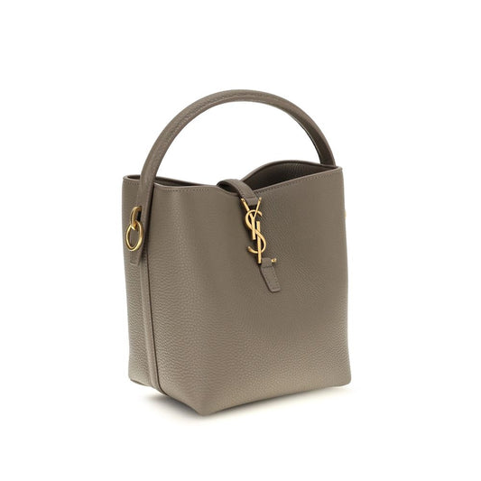 Saint Laurent Beige 'Bucket' Bag