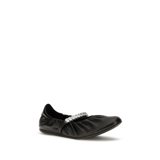 Jimmy Choo Black Jade Ballerinas Flats schwarz