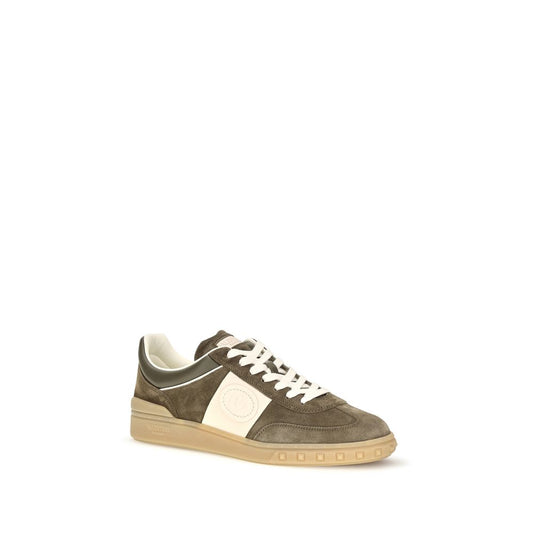 Valentino Garavani Bicolor 'Rockstud Low Top' Sneakers multicolor