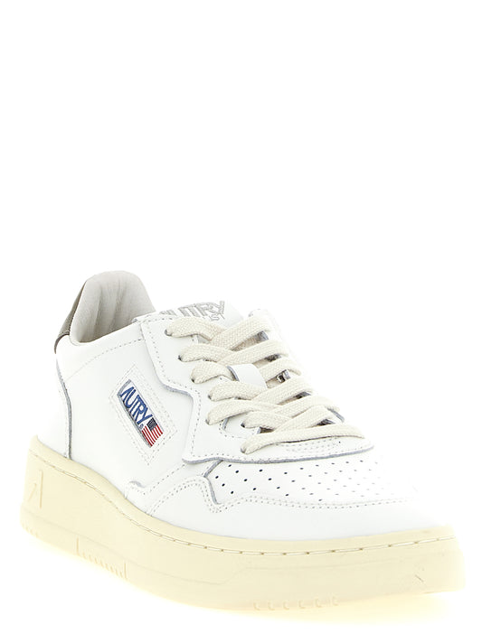 Autry Bicolor Cowhide Low Top Sneakers multicolor