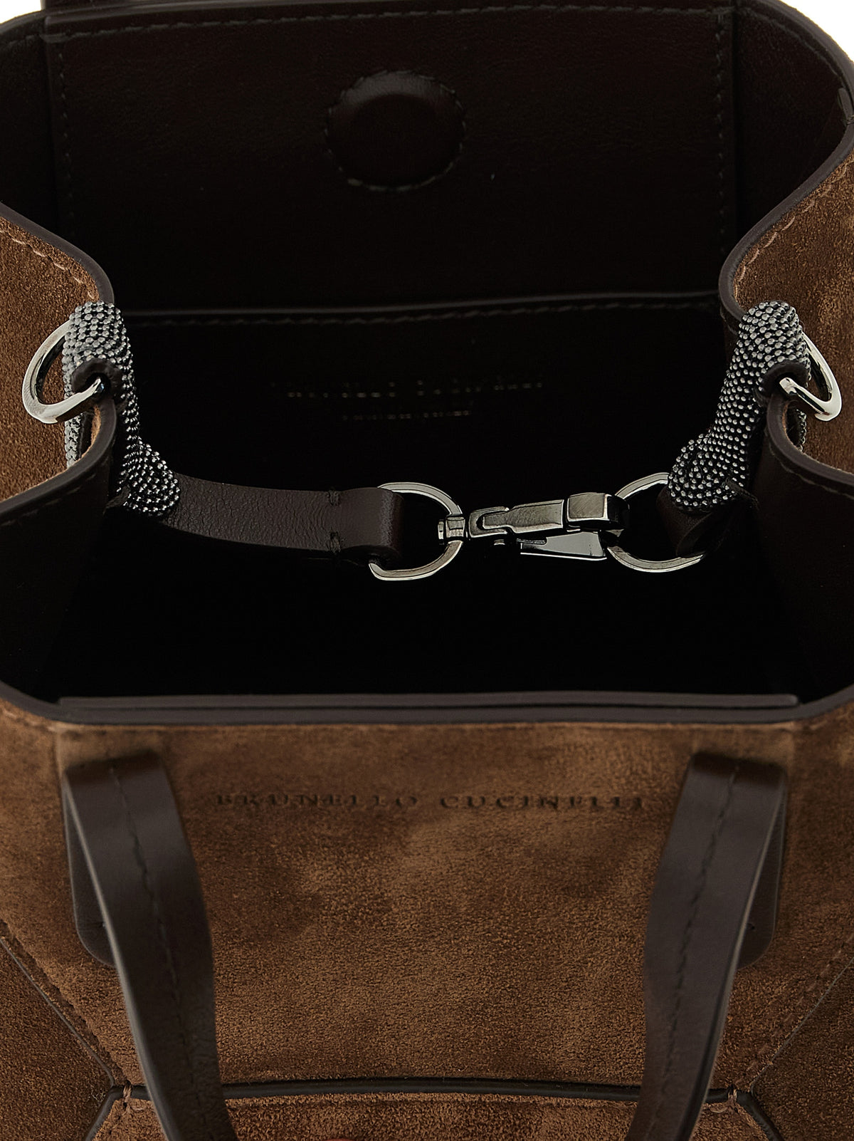 Brunello Cucinelli Brown 'BC Duo' Mini Handbag braun