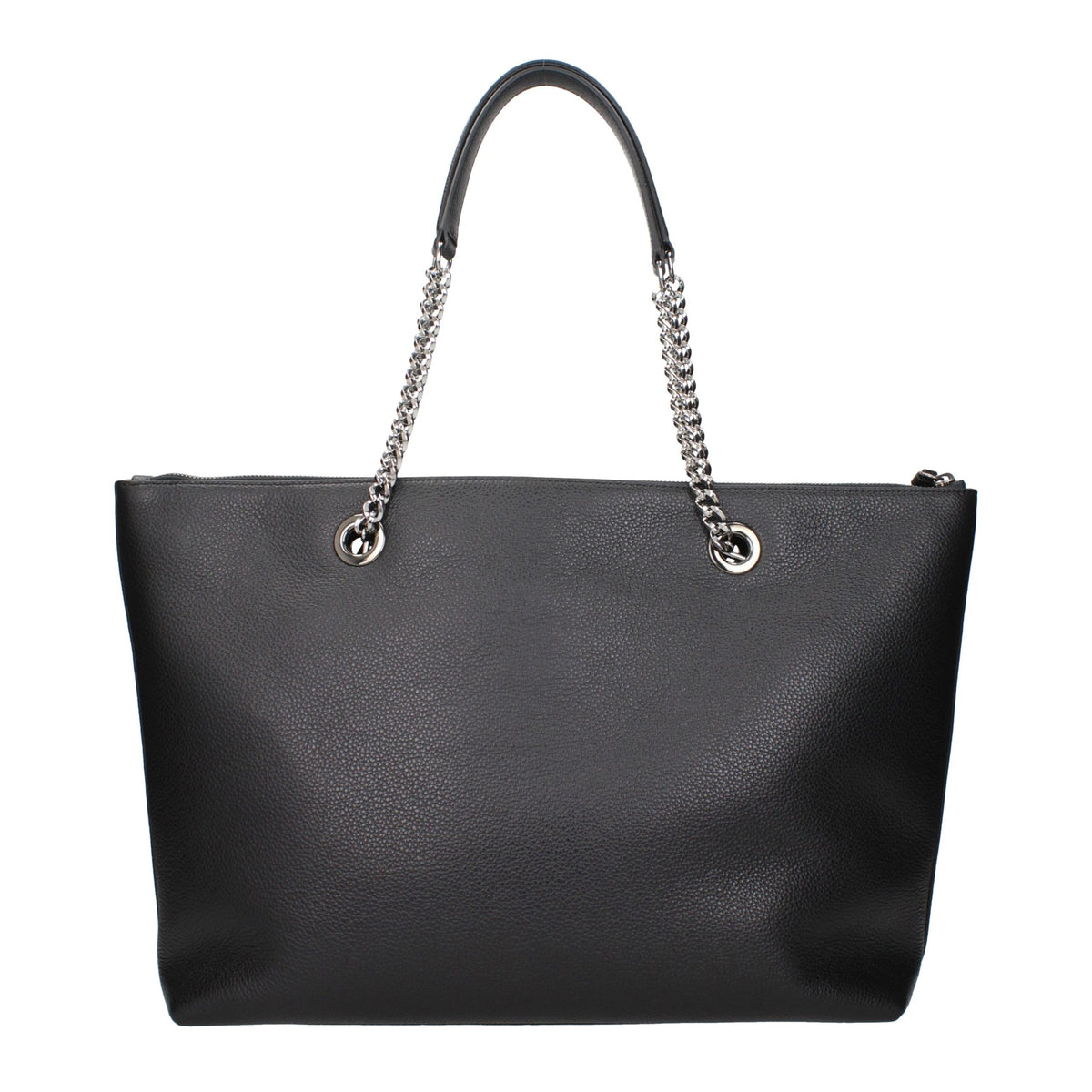 Jimmy Choo Black Leather Shoulder Bag schwarz