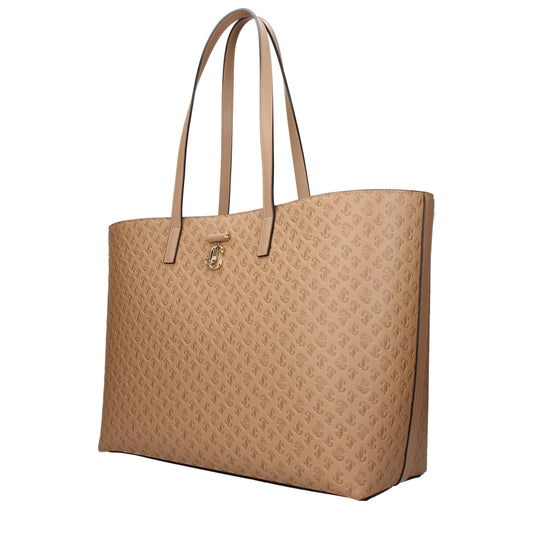 Jimmy Choo Brown Leather Shoulder Bag braun