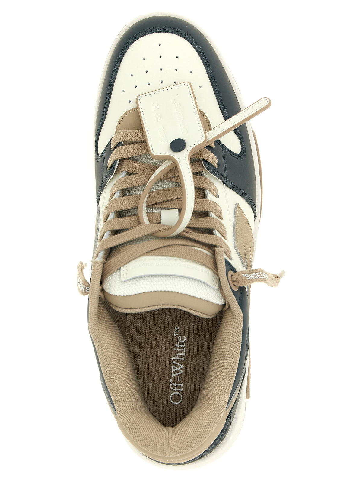 Off-White Multicolor Cowhide Low Top Sneakers weiss