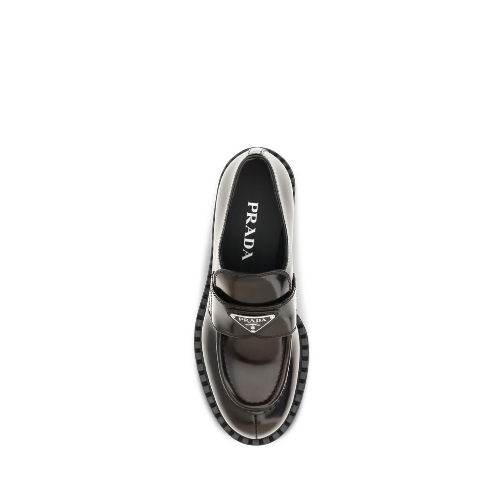 Prada Brown 'Slip-On' Loafers braun