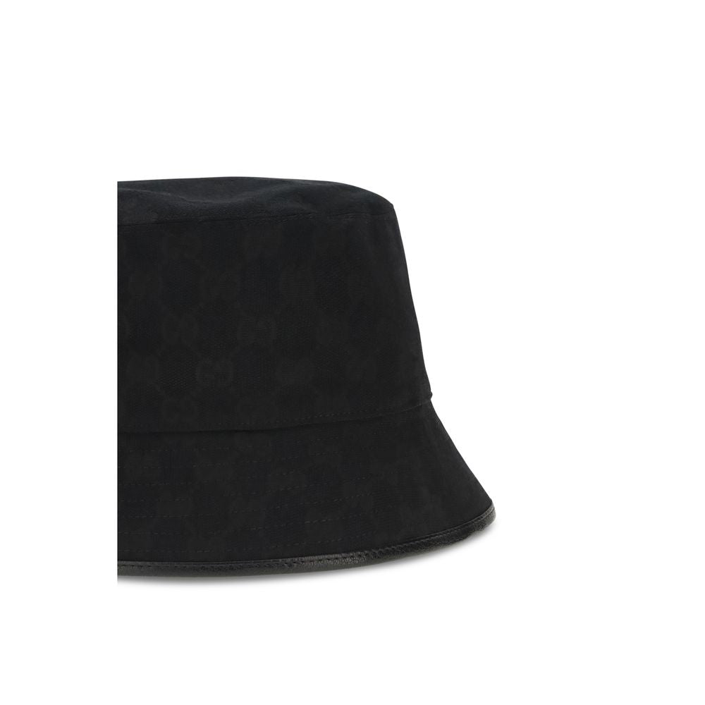 Gucci Black 'Bucket' Hat schwarz