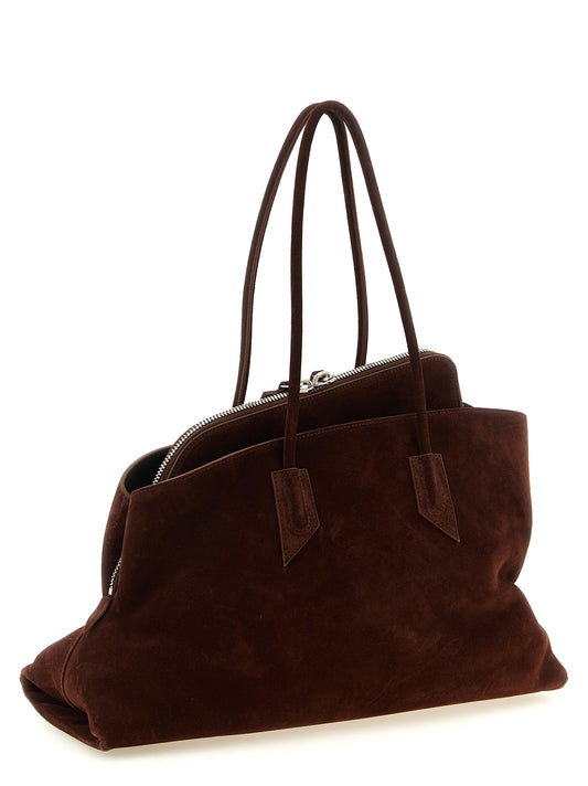 The Attico Brown 'La Passeggiata Medium' Mini Shoulder Bag braun