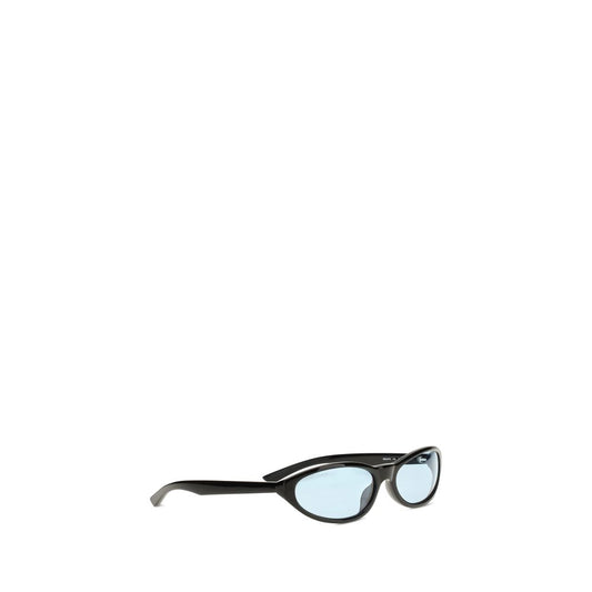 Balenciaga Black Neo Round Sunglasses schwarz