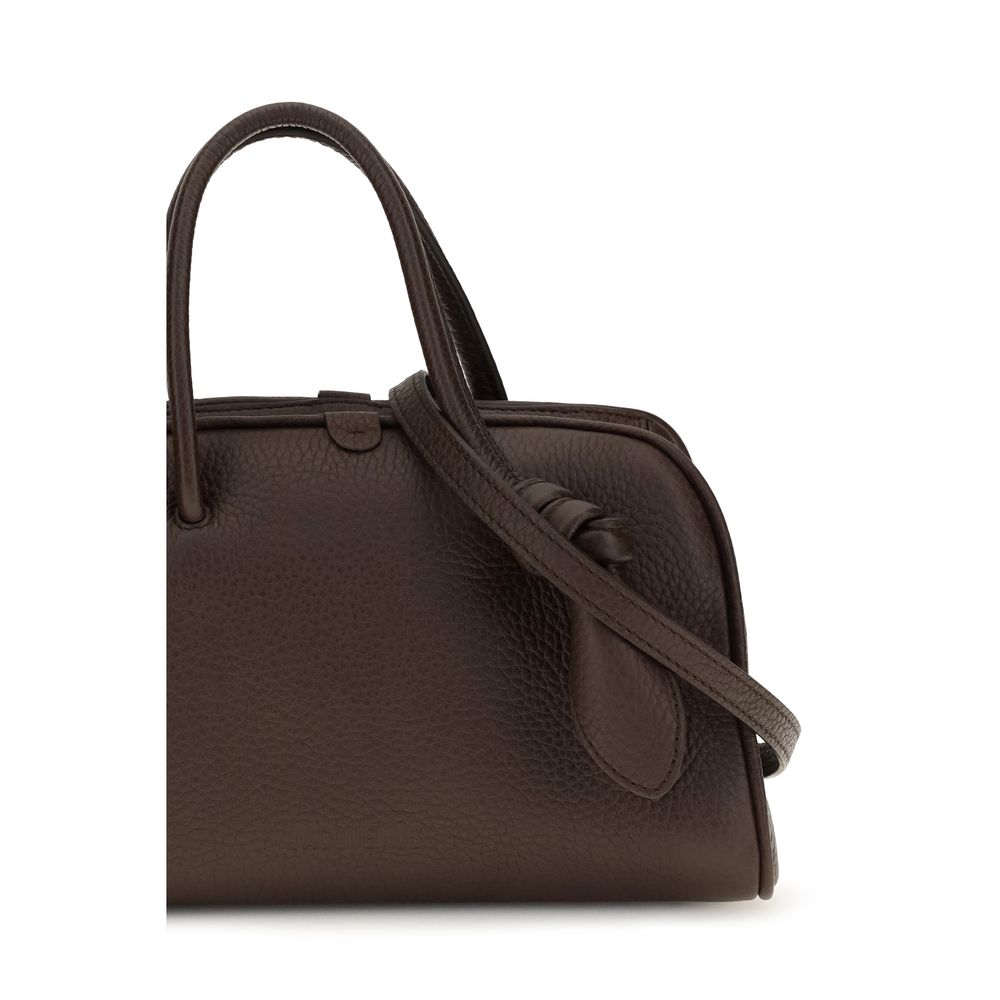 Jacquemus Brown Le Petit Turismo Leather Top Handle Bag Mini Handbag braun