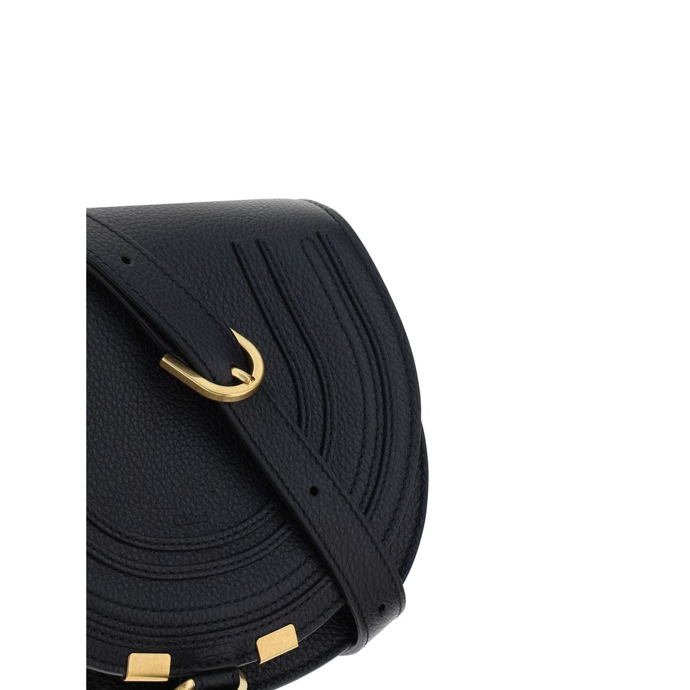 Chloé Black 'Marcie' Mini Shoulder Bag schwarz