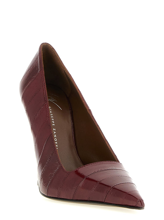 Giuseppe Zanotti Bordeaux 'High Desire' Pumps
