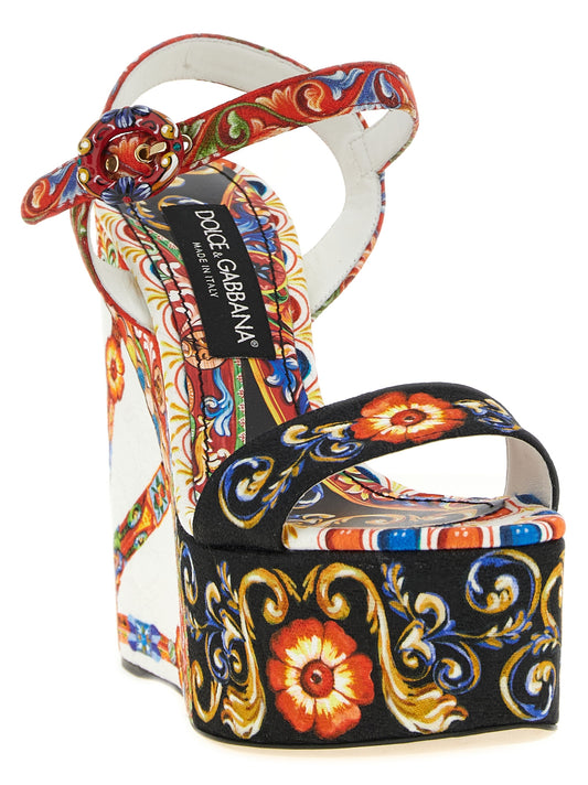 Dolce & Gabbana Multicolor 'Keira' Sandals