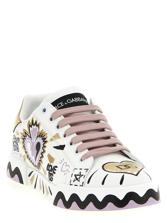 Dolce & Gabbana Multicolor 'Portofino' Sneakers