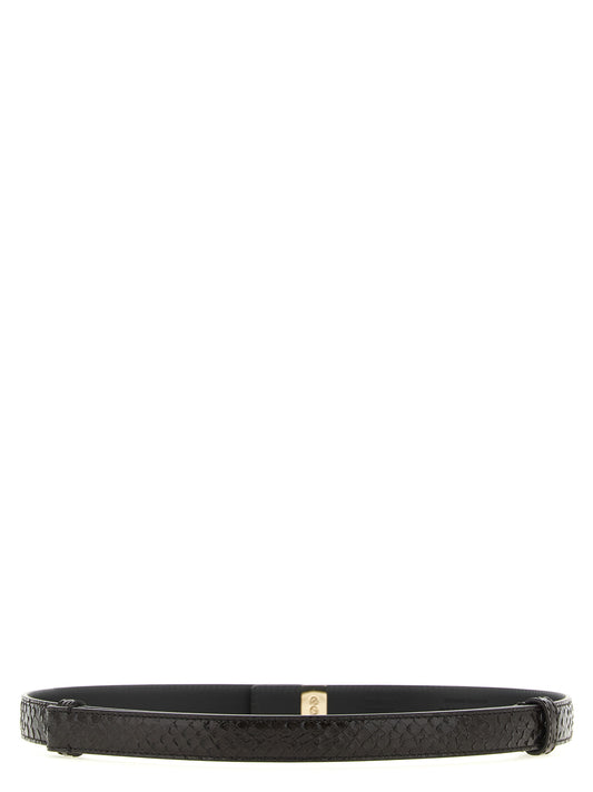 Tom Ford Brown 'T Latch' Belt braun