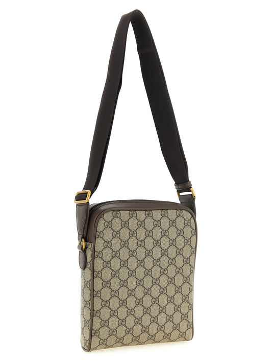 Gucci Beige 'Nastro Web' Crossbody Bag
