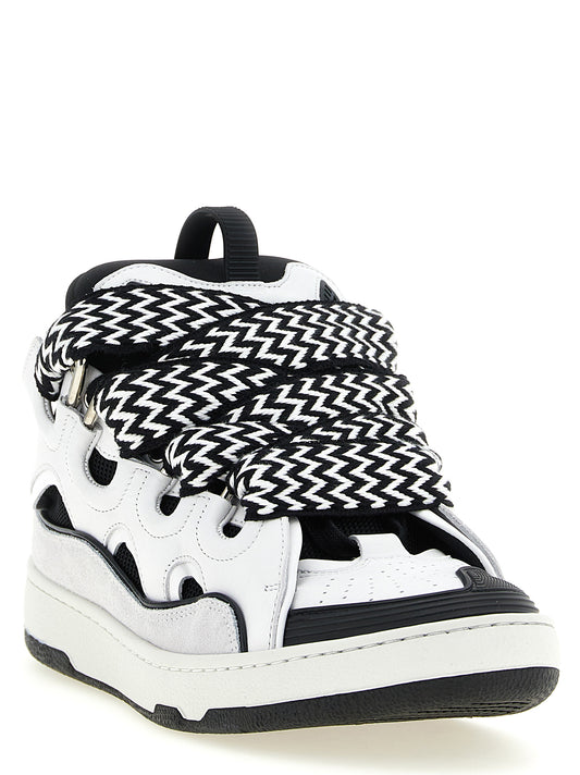 Lanvin Bicolor Chunky Sneakers multicolor