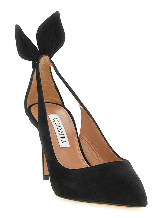 Aquazzura Black High Heel Pumps schwarz