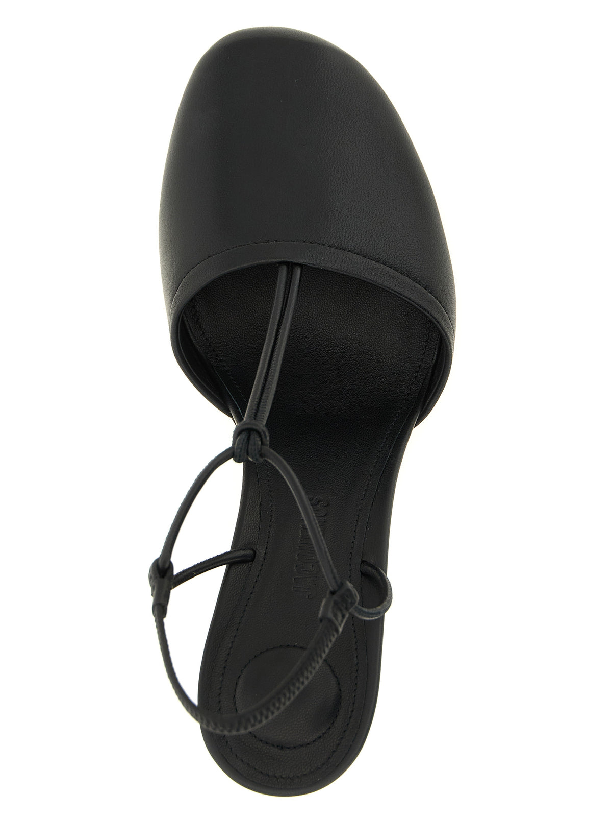 Jacquemus Black 'Les Sandales Pina' Sandals schwarz
