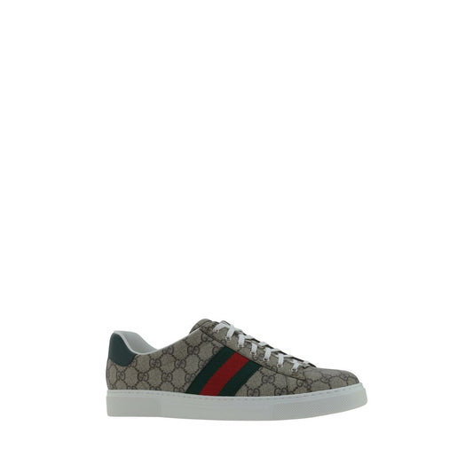 Gucci Beige 'Platform' Sneakers