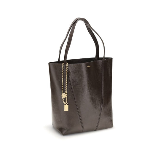 Chloé Brown 'Spin' Shoulder Bag braun