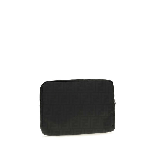 Fendi Black Polyester Other Accessories schwarz