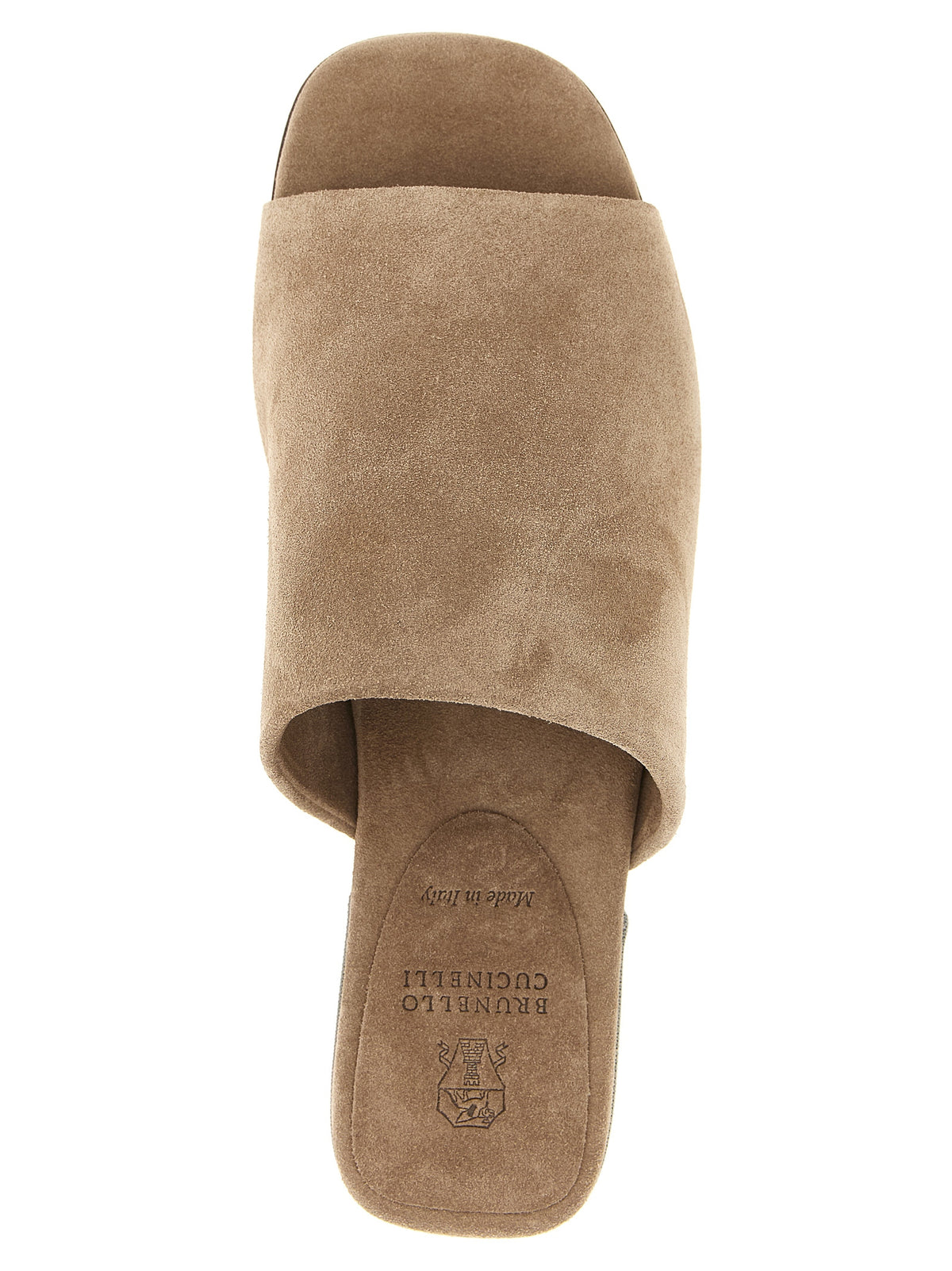 Brunello Cucinelli Brown Slides braun