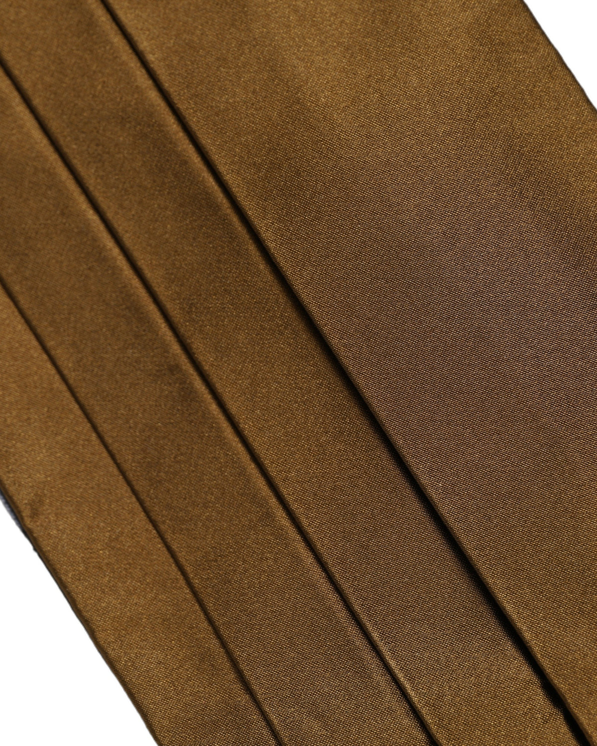 Dolce & Gabbana Brown Men 100% Silk Belt Waist Cummerbund braun