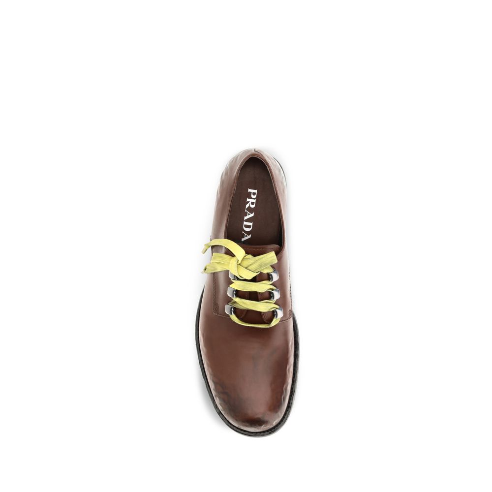 Prada Brown 'Slip-On' Loafers braun