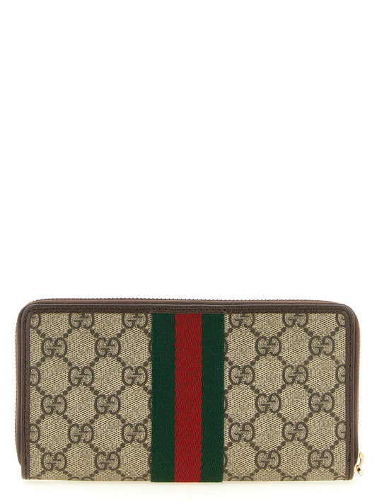 Gucci Brown 'Ophidia' Wallet braun