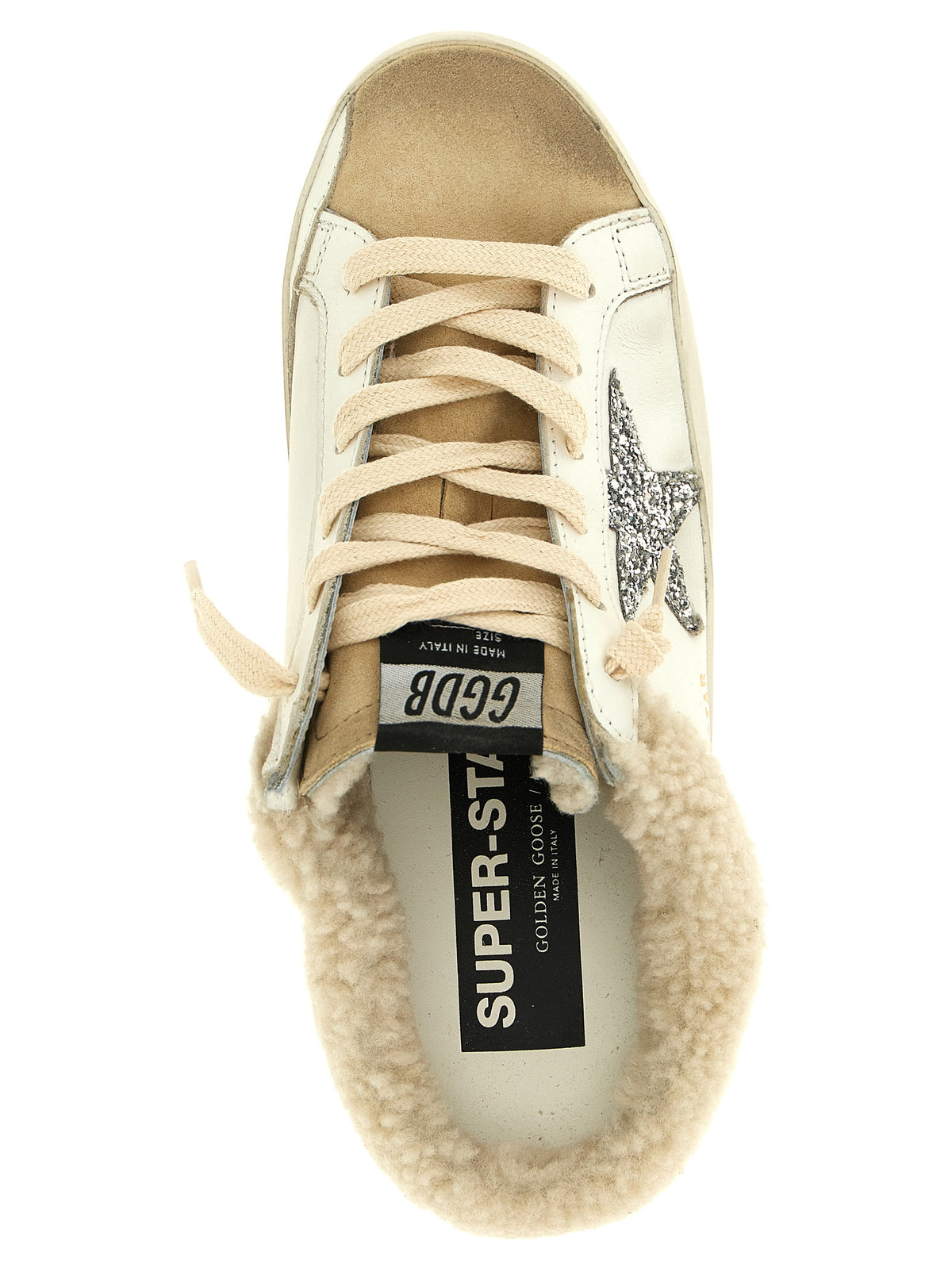 Golden Goose White 'Super-Star' Sneakers weiss
