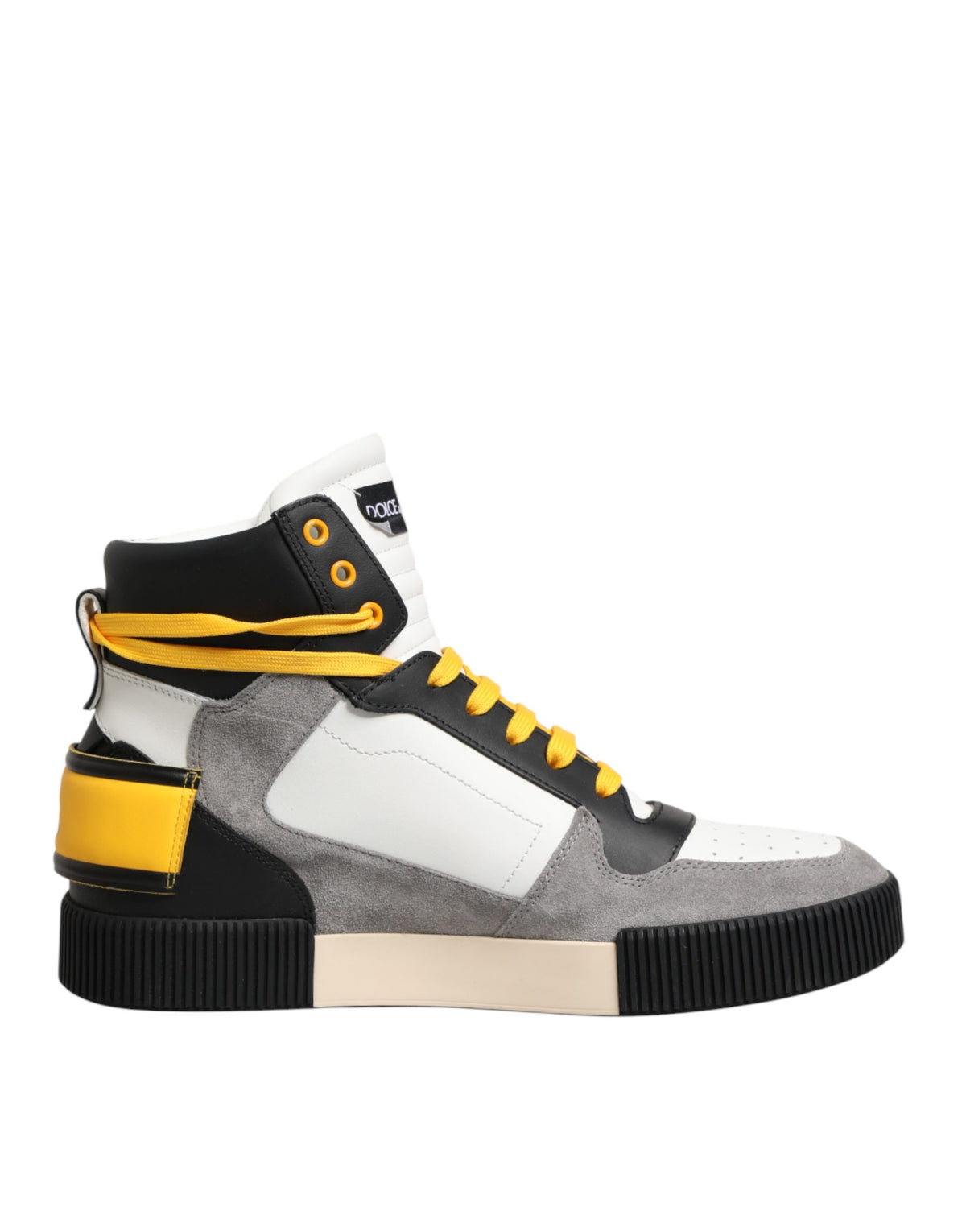 Dolce & Gabbana Multicolor 'Lace Up High Top' Sneakers