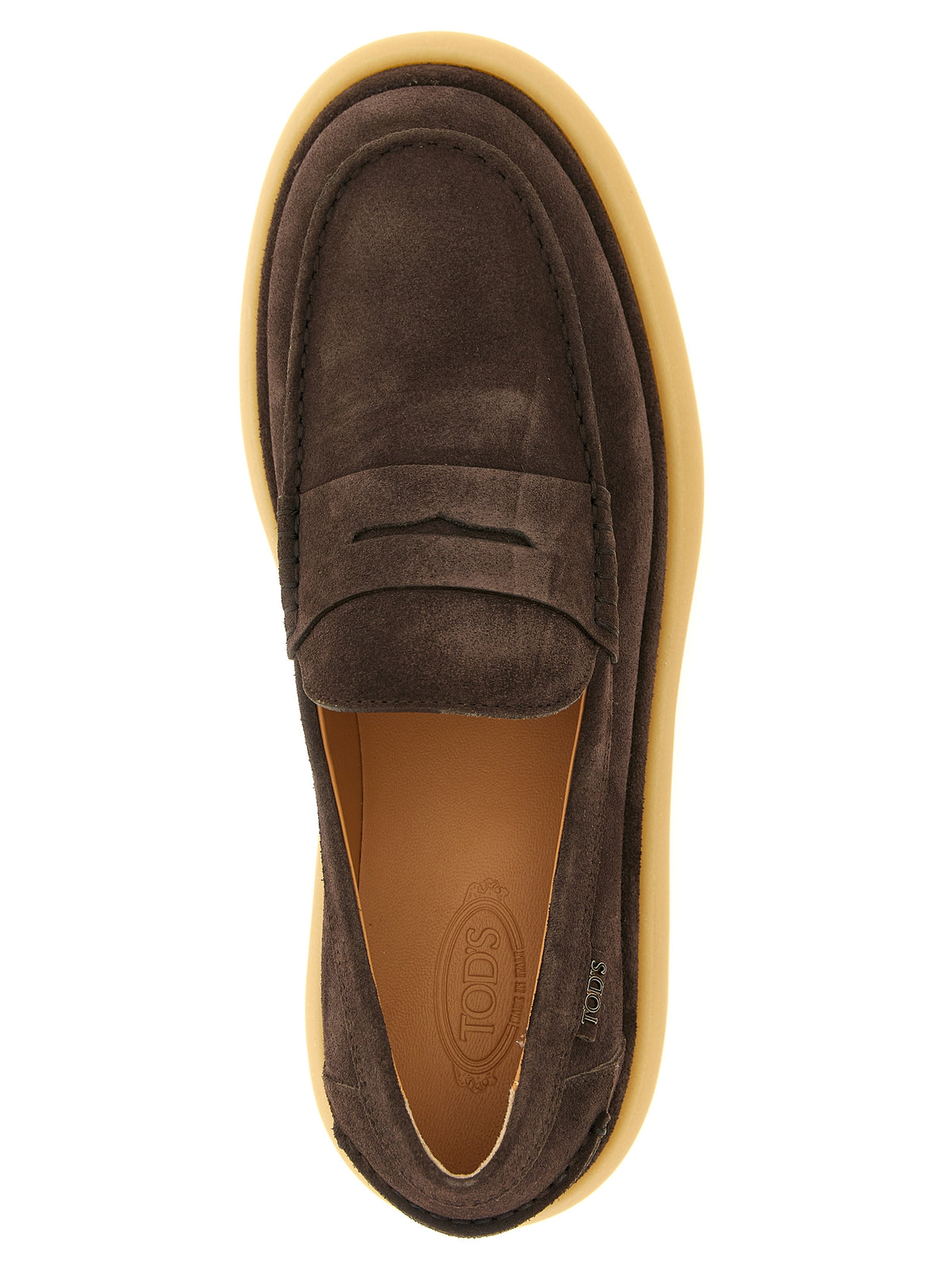 Tod's Brown 'Slip-On' Loafers braun