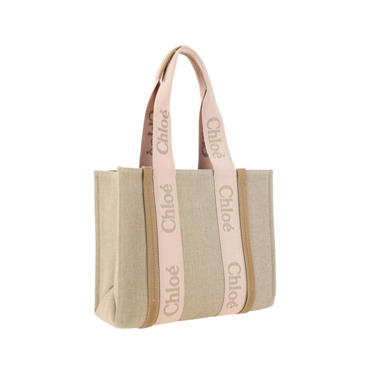 Chloé Brown Woody Shoulder Bag braun