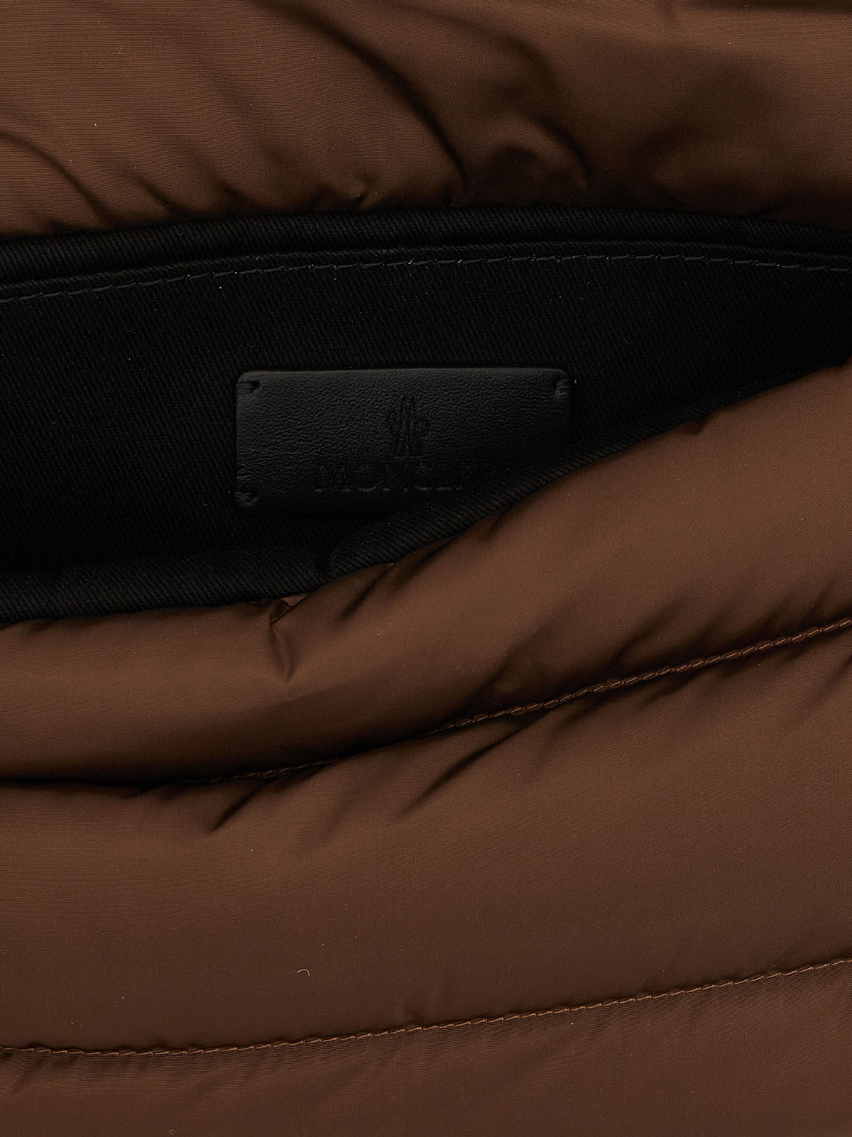 Moncler Brown 'Baguette' Shoulder Bag braun