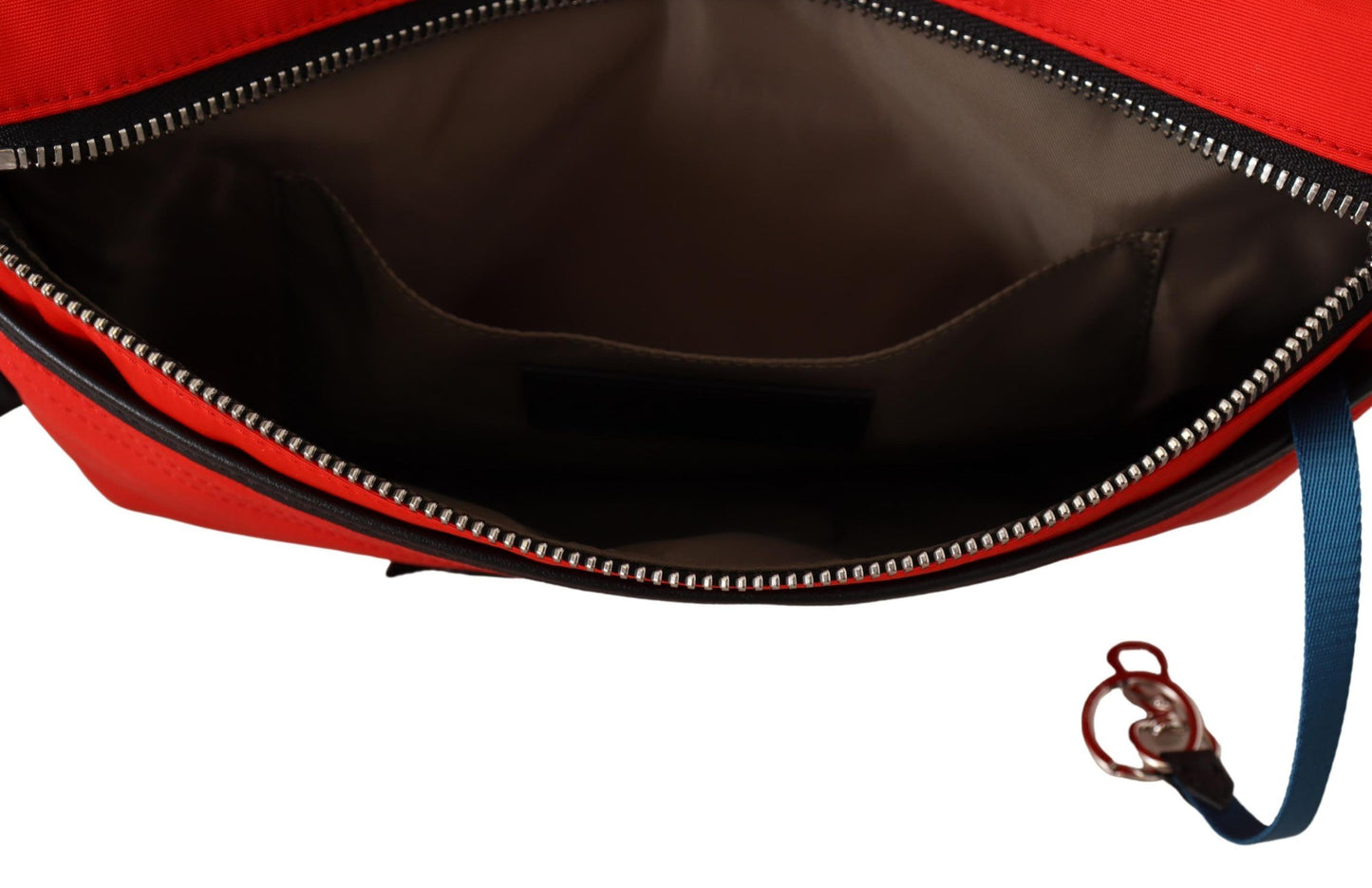 Givenchy Red Polyamide Downtown Flat Crossbody Bag Curated Luxury Accessories by Orvyn