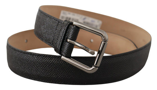 Dolce & Gabbana Black Brown Backend Belt schwarz