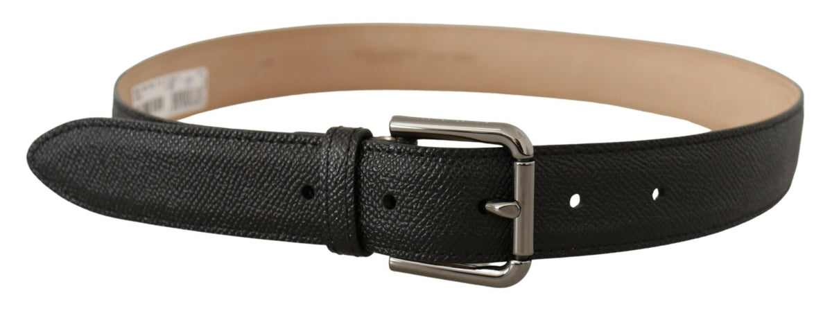 Dolce & Gabbana Black Brown Backend Belt schwarz